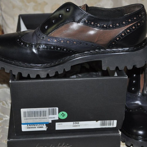 Fratelli Karida Brogue women's shoes 39 like new, gray brown