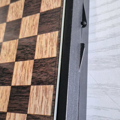 Portable Magnetic Chess Set like new, foldable for travel