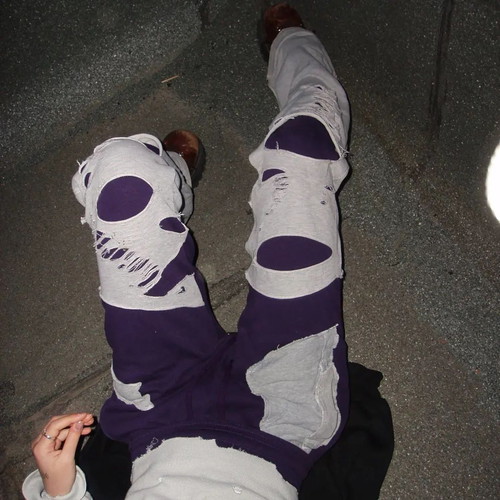 Nike upcycled dark purple tracksuit new, size M