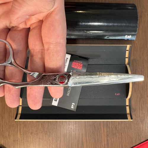 Kasho Damascus 6 επαγγελματικό ψαλίδι κοπής μαλλιών μεταχειρισμένο