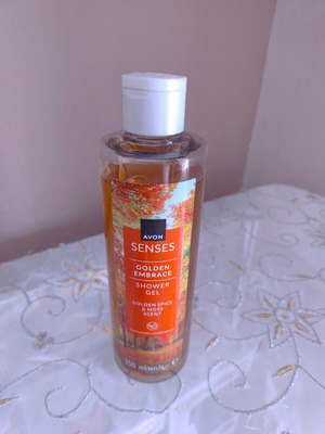 Avon Senses Golden Embrace shower gel new 250ml
