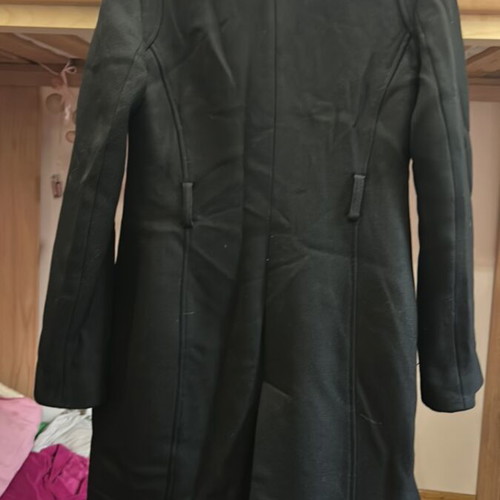 Patrizia Pepe coat used black size S
