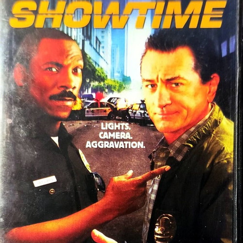 Showtime DVD used, comedy action movie with Robert De Niro and Eddie Murphy
