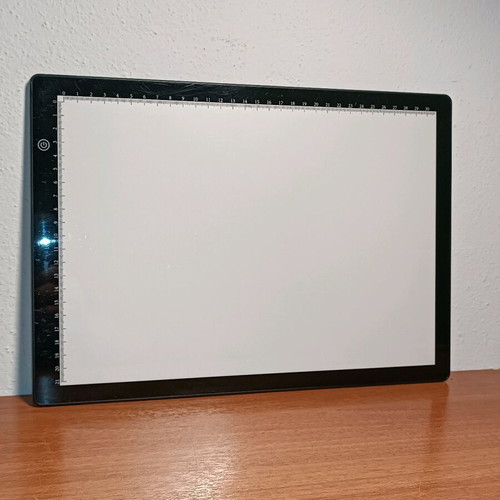 Artistic LED tablet used