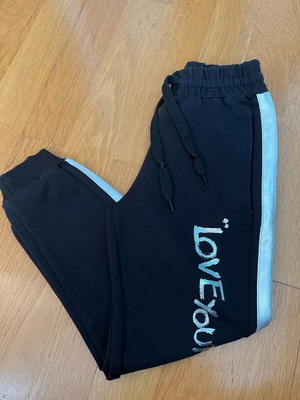 Mini Raxevsky black tracksuit for 5-year-old girls like new