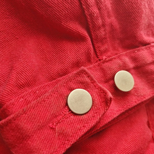 Boohoo women's pink denim jacket used, size XS