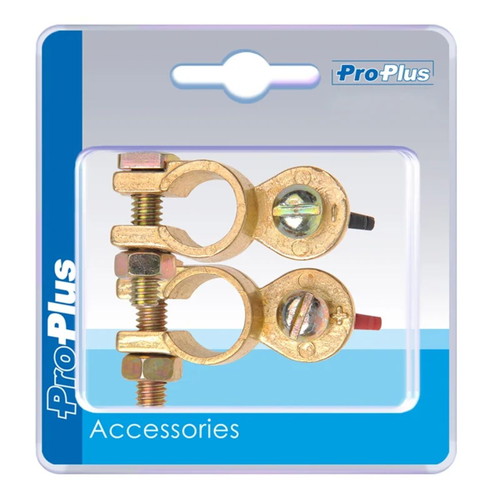 ProPlus Battery Terminals Set with Wing Nuts new