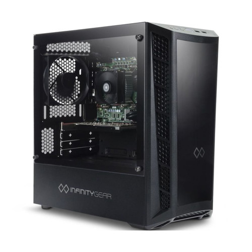 Infinity Gear Stealth R7 Gaming PC used, AMD 4700S, RX 550