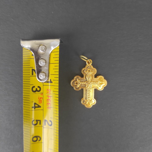 Cross souvenir by Athens Christodoulos like new with storage box