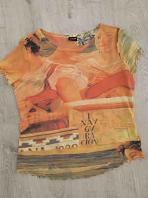 Otto Kern mesh top like new, size M/L, multicolor