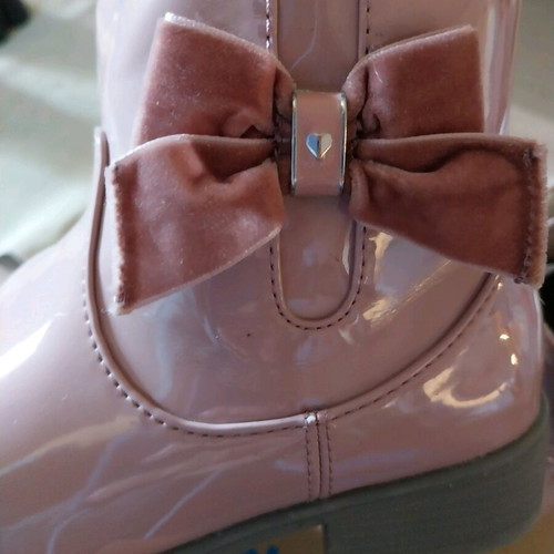 Mayoral boots used, patent leather, size 30, pink