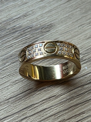 Gold-Plated Ring new, perfect model