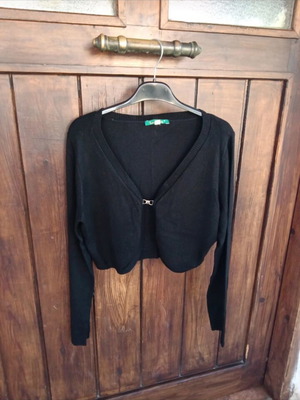 Cardigan Leonard's black size L like new
