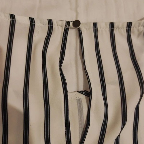 Striped blouse Funky Buddha like new, size M, short to navel