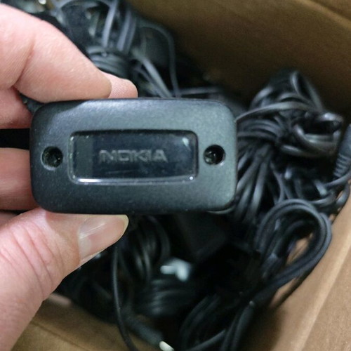 Mobile phone charger used for old Nokia, Sony Ericsson, Samsung phones
