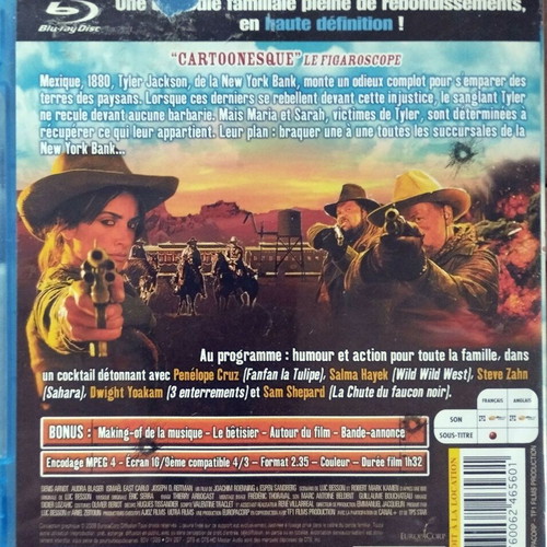 Bandidas Blu-ray like new with subtitles