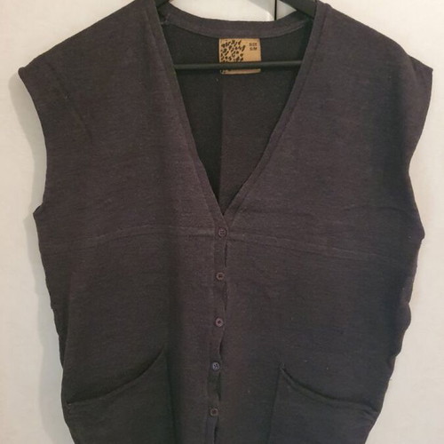 Aggressive vest in blue gray shade like new