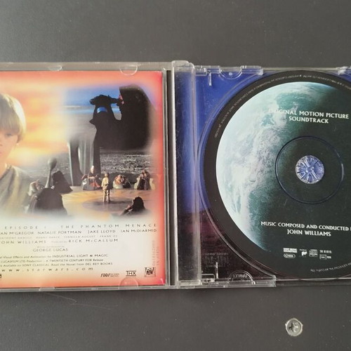 Star Wars Episode 1 The Phantom Menace CD used