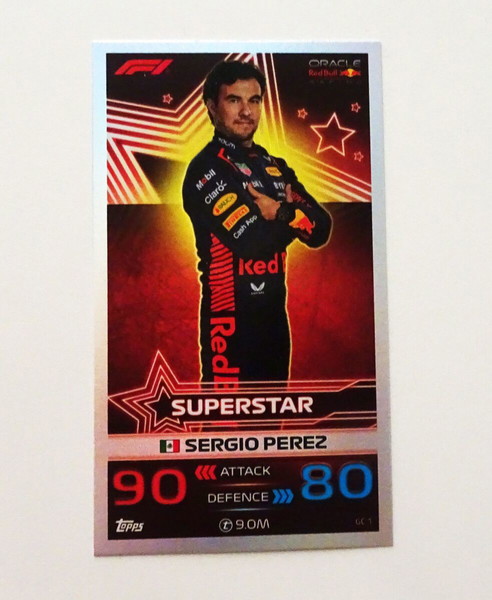 Topps F1 Turbo Attax 2023 Formula 1 - GC1 Sergio Perez Giant Card