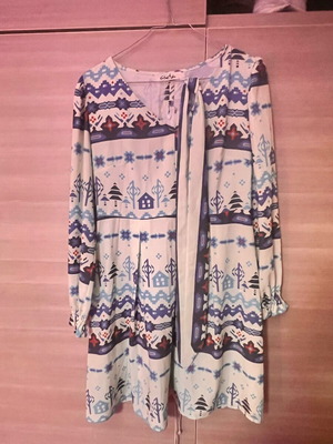 Chaton dress size S like new, white