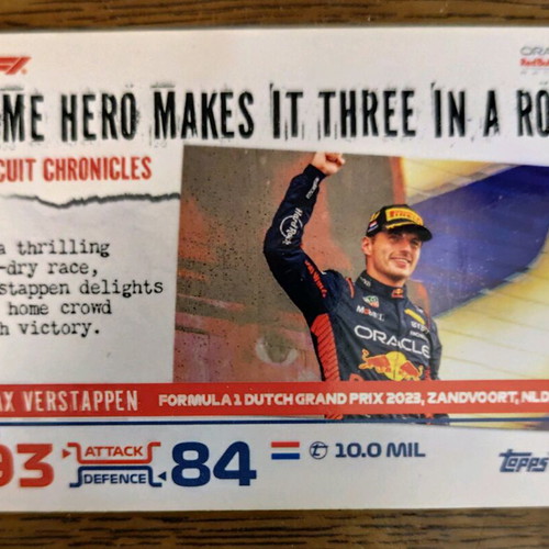 Topps Formula 1 2024 like new Max Verstappen