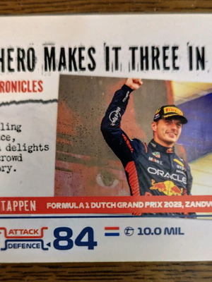 Topps Formula 1 2024 σαν καινούργιο Max Verstappen
