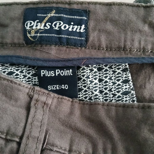 Plus Point men's pants used, dark grey, size 40