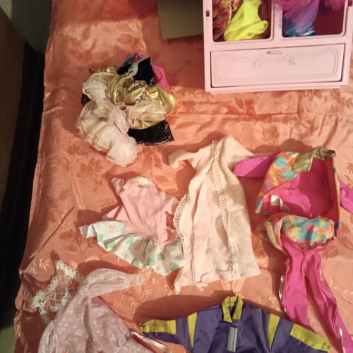 Barbie vintage clothes used, 90s collection