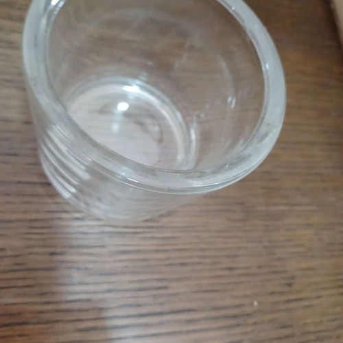 Decorative ball with glass base like new
