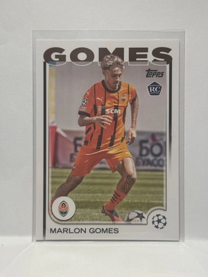 Картичка Marlon Gomes 2024-25 Topps UCC Flagship Rookie нова