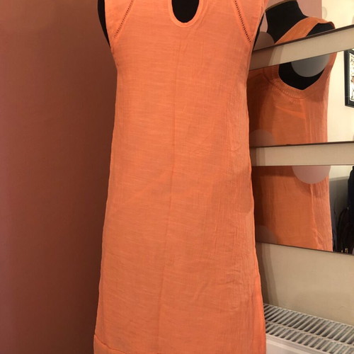 Fransa mini coral dress like new, size S