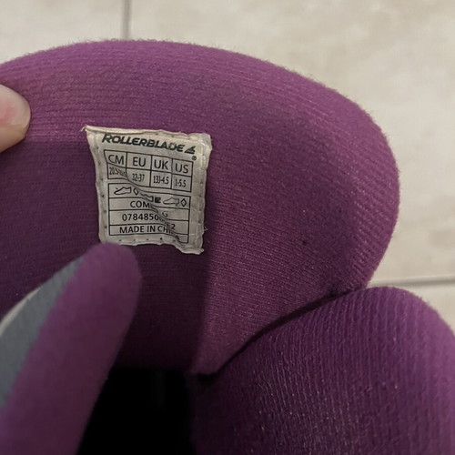 Rollers used, size 32-37