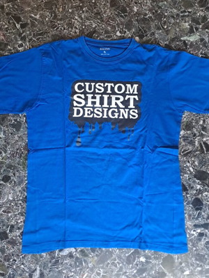 Short Sleeve T-shirt blue, new, size M
