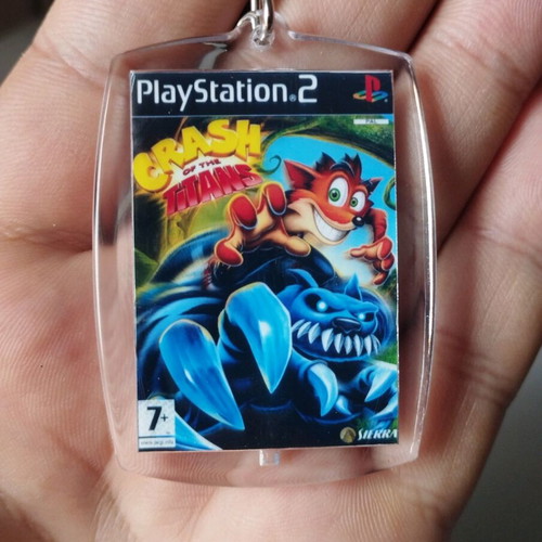 Crash of The Titans PS2 keychain new