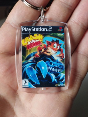 Crash of The Titans PS2 keychain new