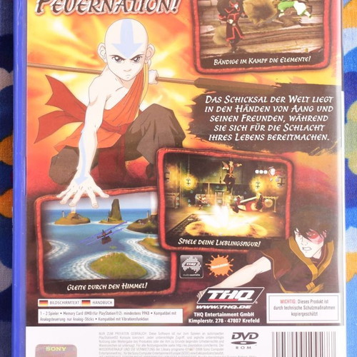 Avatar: The Legend of Aang - Into the Inferno PS2 game like new