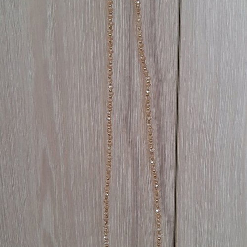 Neck and glasses chain new, gold-colored