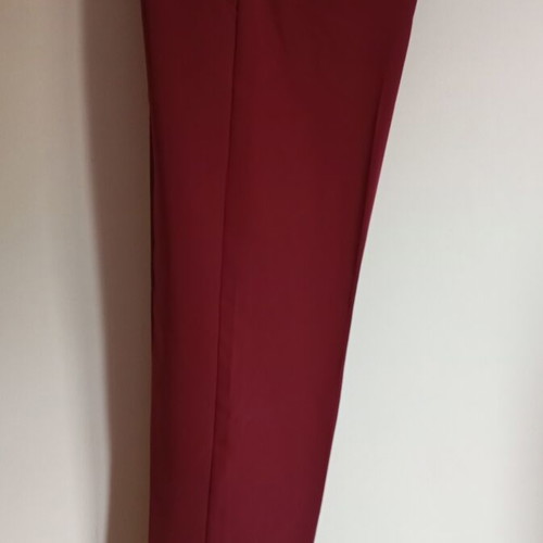 Paranoia women's cigarette pants like new, burgundy, size L