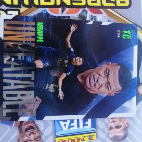 Unbeatable Mbappe collectible card like new