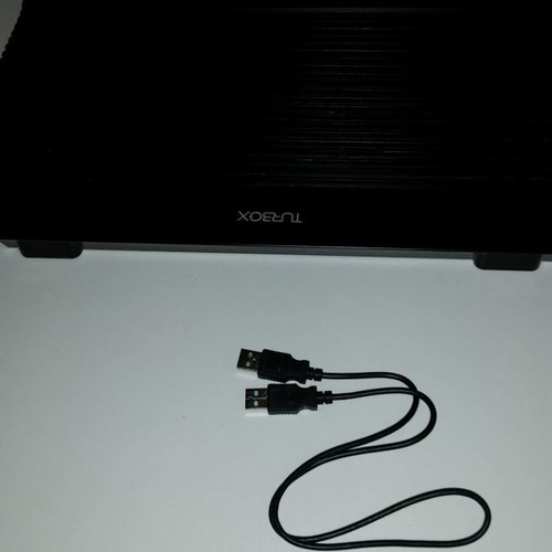 Dual 140mm Notebook Cooler 17'' like new, black