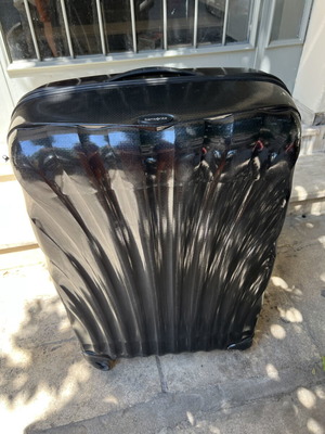 Samsonite Black Label Cosmolite 3.0 Spinner 81cm μεταχειρισμένη, μαύρη βαλίτσα