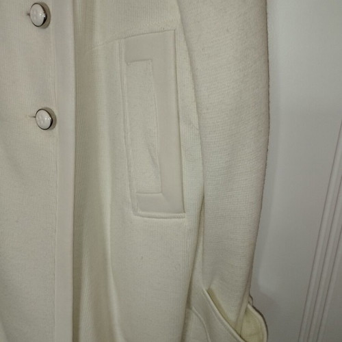 Ysatis white classic jacket like new, size L