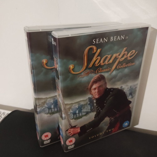 Sharpe DVD collection TV series like new without Greek subtitles