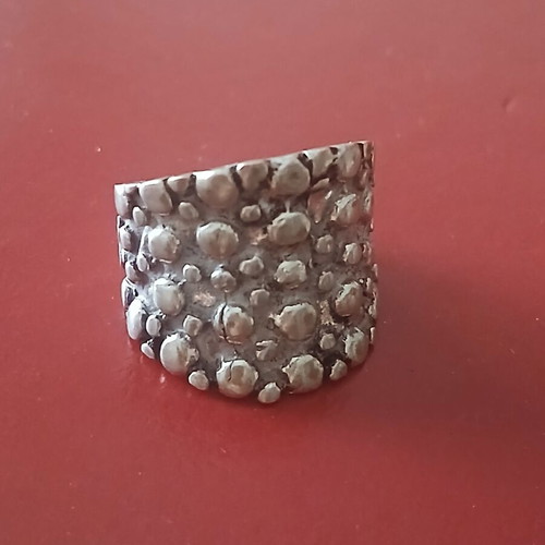 Large 925 silver ring, 18mm, 10 grams