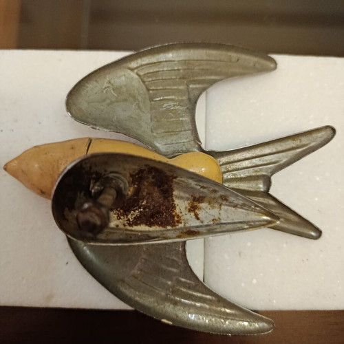 Decorative handmade bird used
