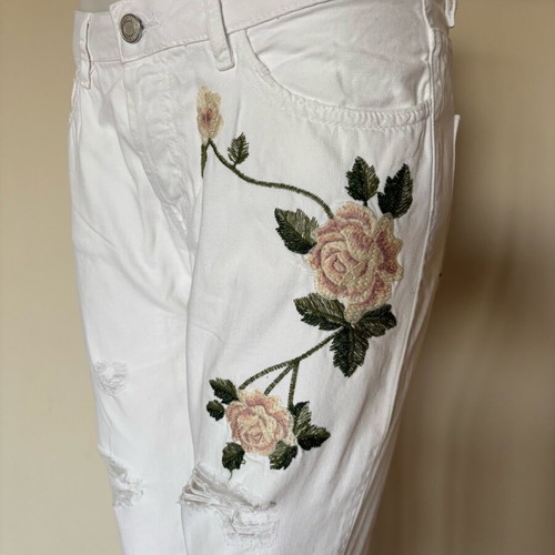 Tally Weijl jeans with floral design size 38 like new