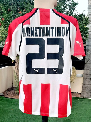 Olympiakos Home Shirt Original Konstantinou like new, size medium