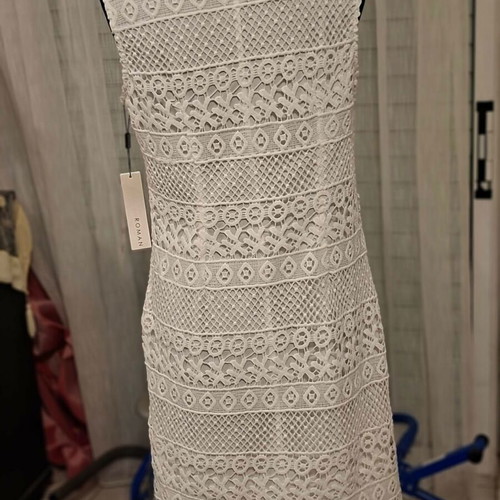 Roman white dress size M new with tags