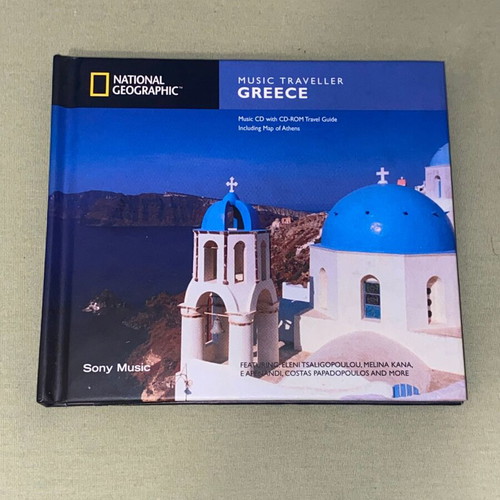 Music Guide Athens 2004 National Geographic CD ROM special edition like new, entechno