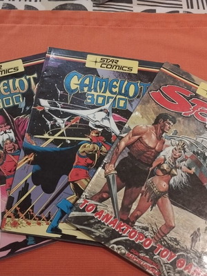Star Comics vintage comic books pack of 3 used, Greek editions